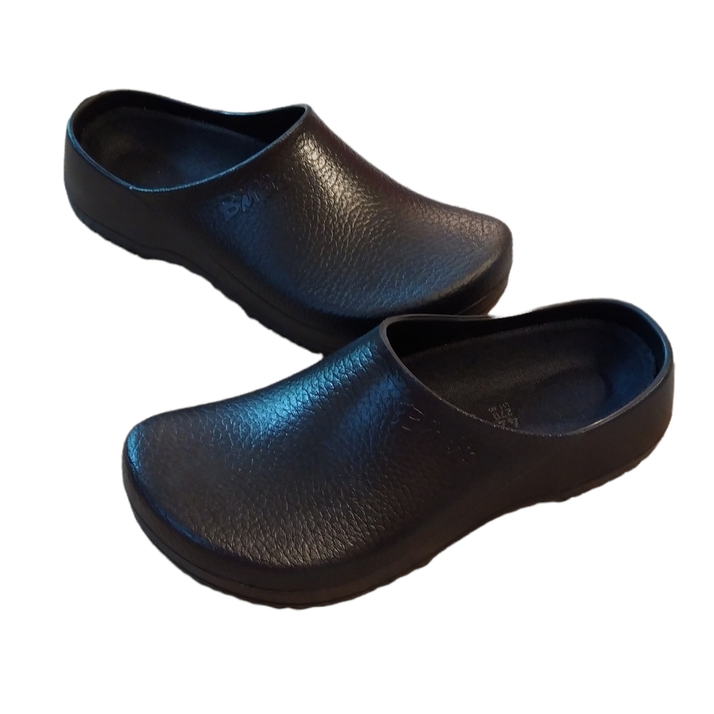 Birk's Professional Rubber Black Clogs Mules Size Women's 11
